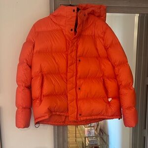 lululemon athletica Women's Orange Puffer Jacket
